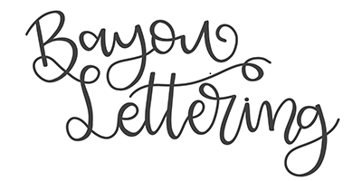 Bayou Lettering